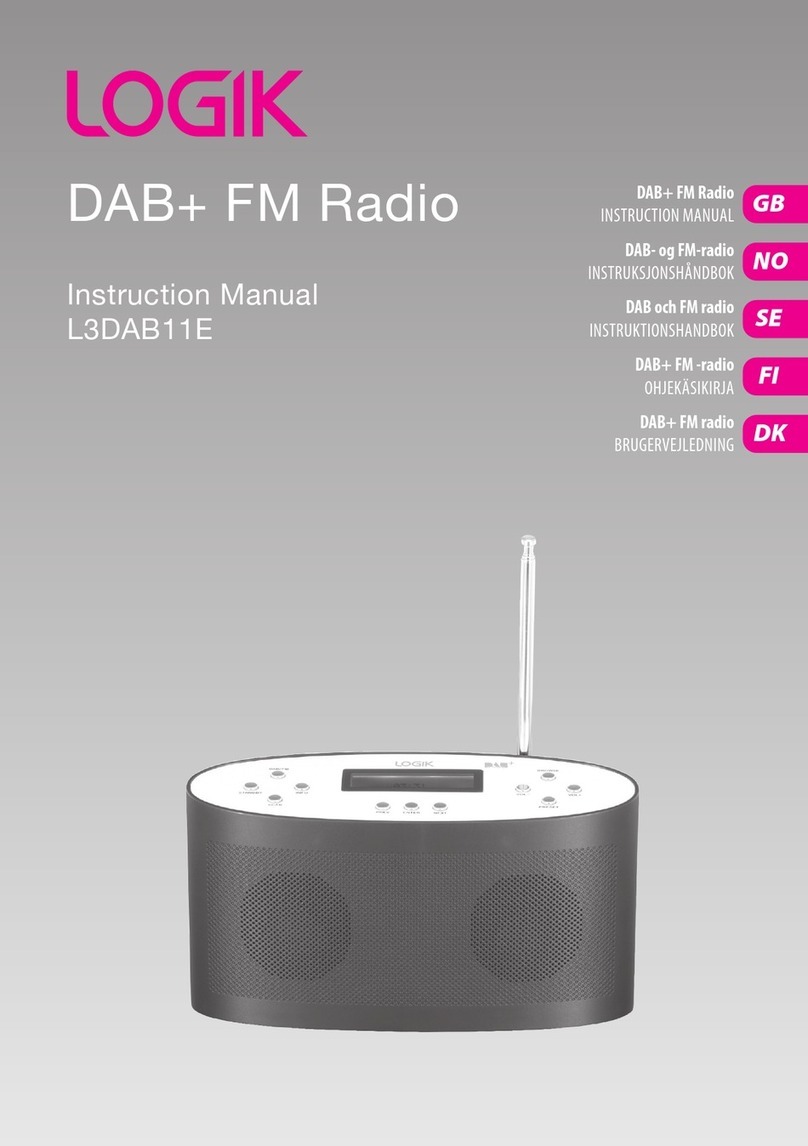 Logik L3DAB11E instruction manual