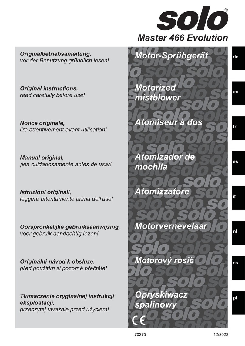 Solo Master 466 Evolution Original instructions