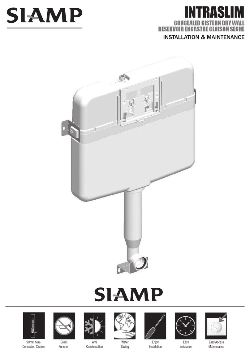 Siamp INTRASLIM Installation & maintenance