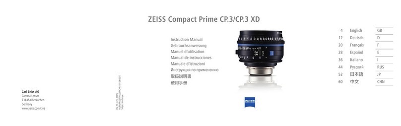 Zeiss Compact Prime CP.3 User manual
