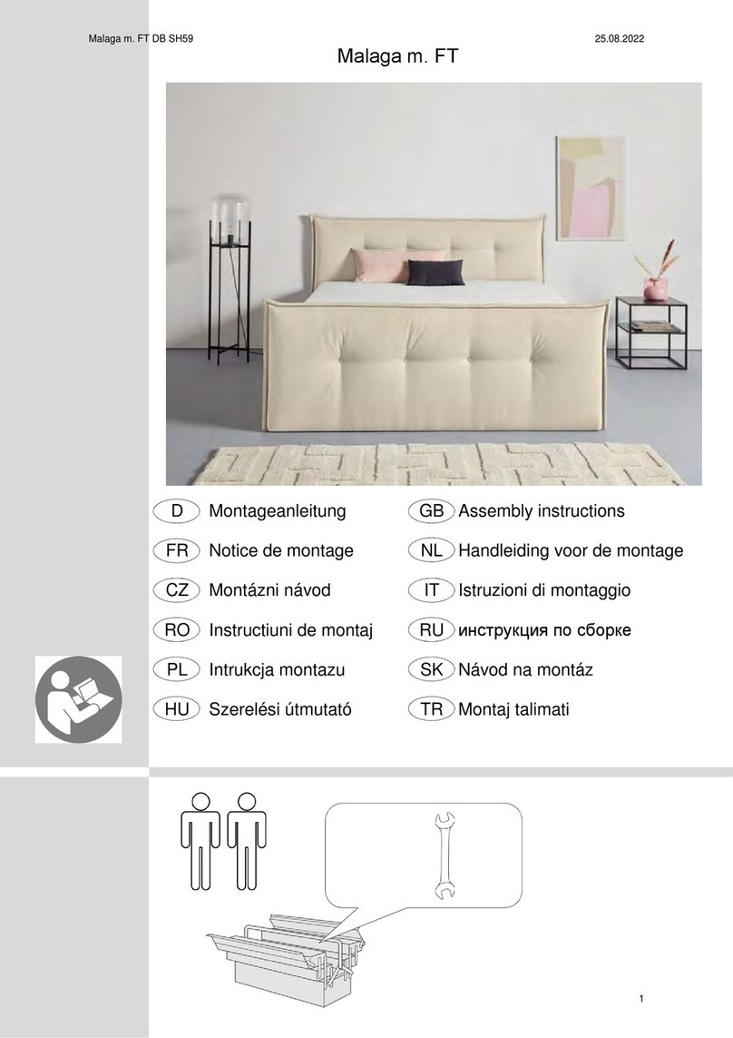 MALAGA m. FT Assembly instructions