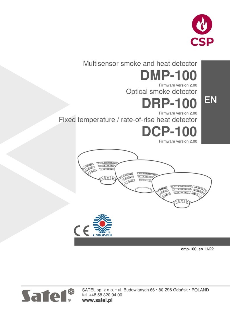 Satel CSP DMP-100 User manual