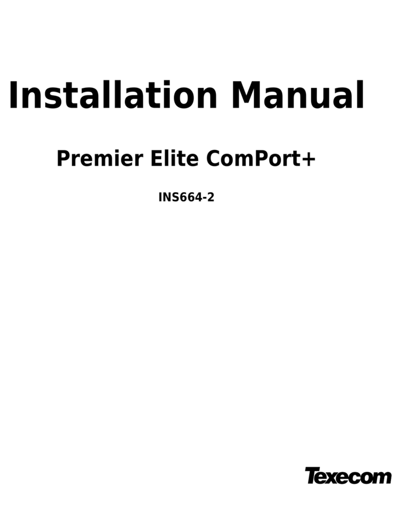 Texecom Premier Elite ComPort+ installation manual