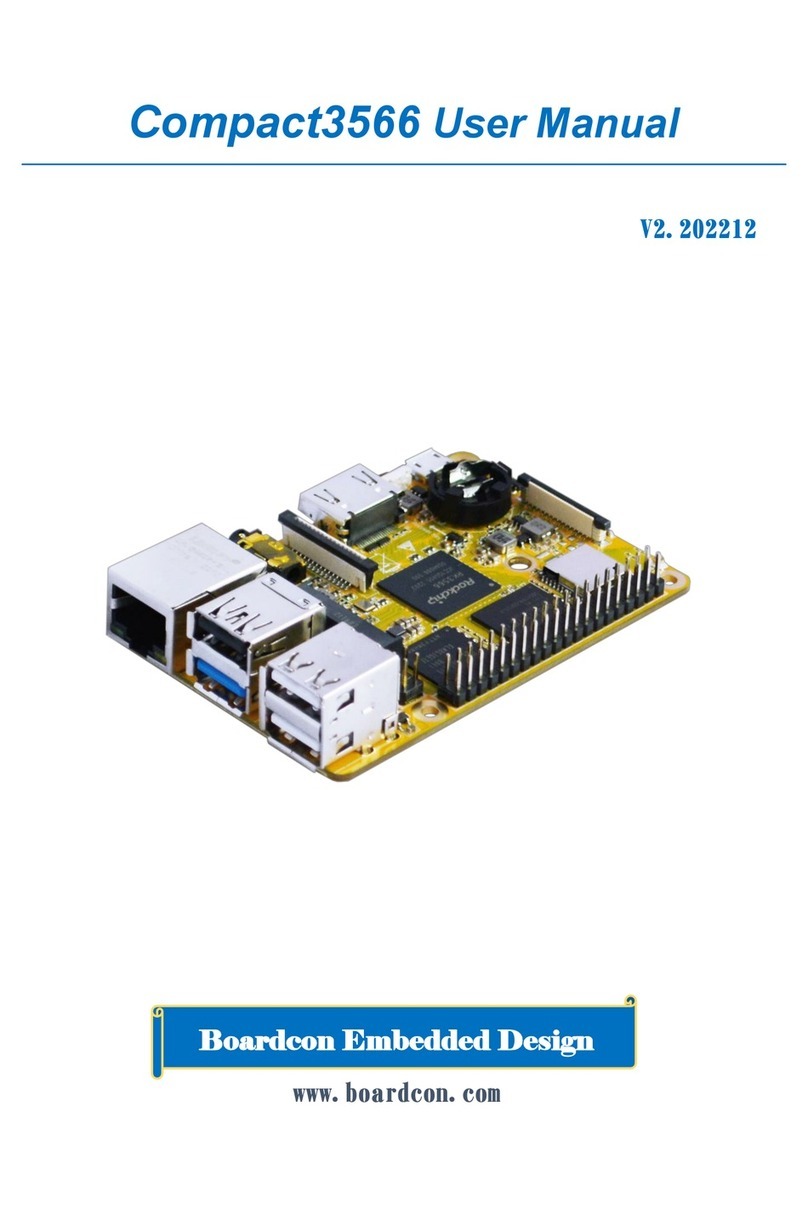 Boardcon Embedded Design Compact3566 user manual