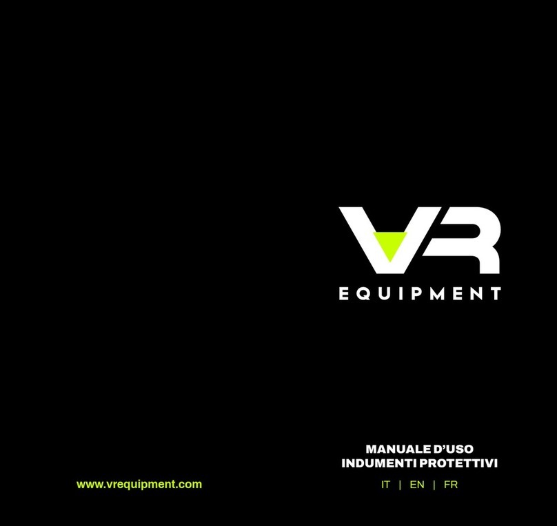 VR EQUIPMENT VREQEG1 user manual