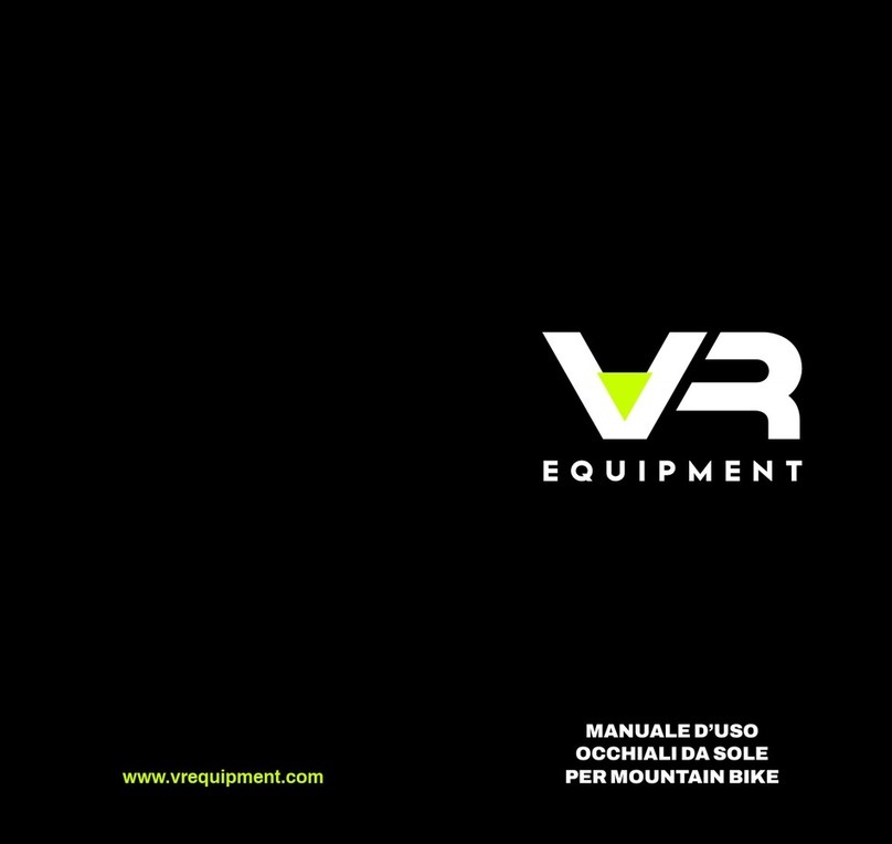 VR EQUIPMENT VREQGL1 user manual