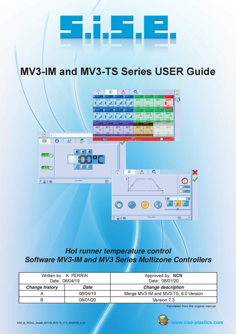 S.I.S.E. MV3-IM Series user guide