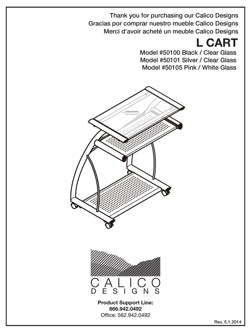 CALICO DESIGNS 50100 Assembly instructions