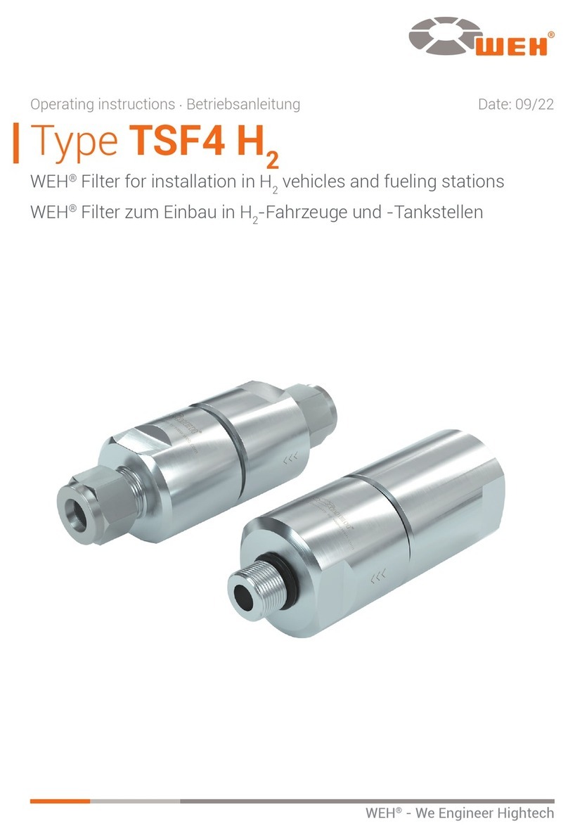 Weh TSF4 H2 User manual