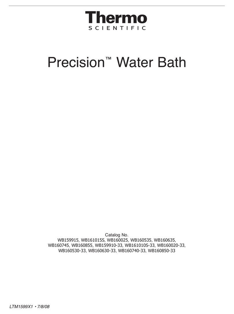 Thermo Scientific Precision WB159915 manual