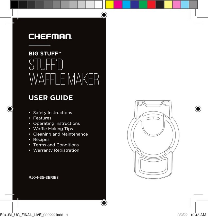 Chefman BIG STUFF RJ04-S5 Series user guide