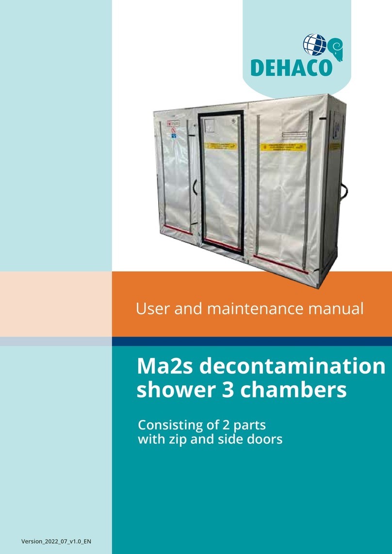 DEHACO MA2S User and maintenance manual