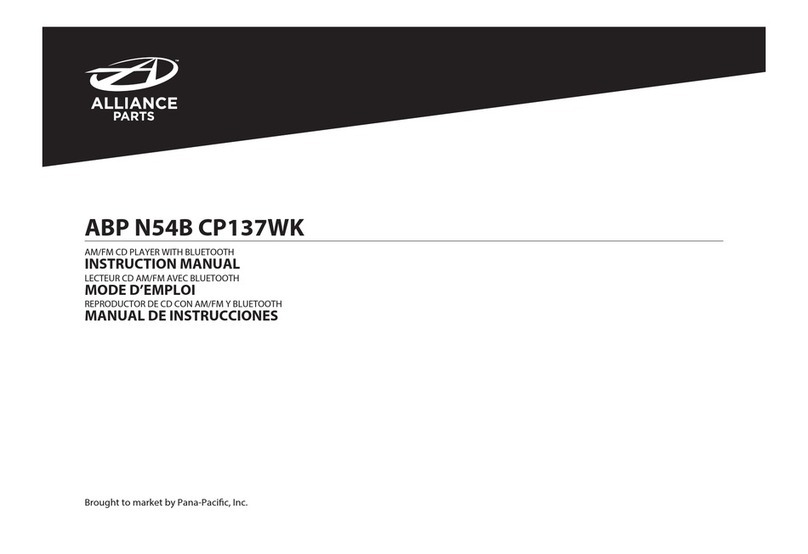 ALLIANCE ABP N54B CP137WK instruction manual