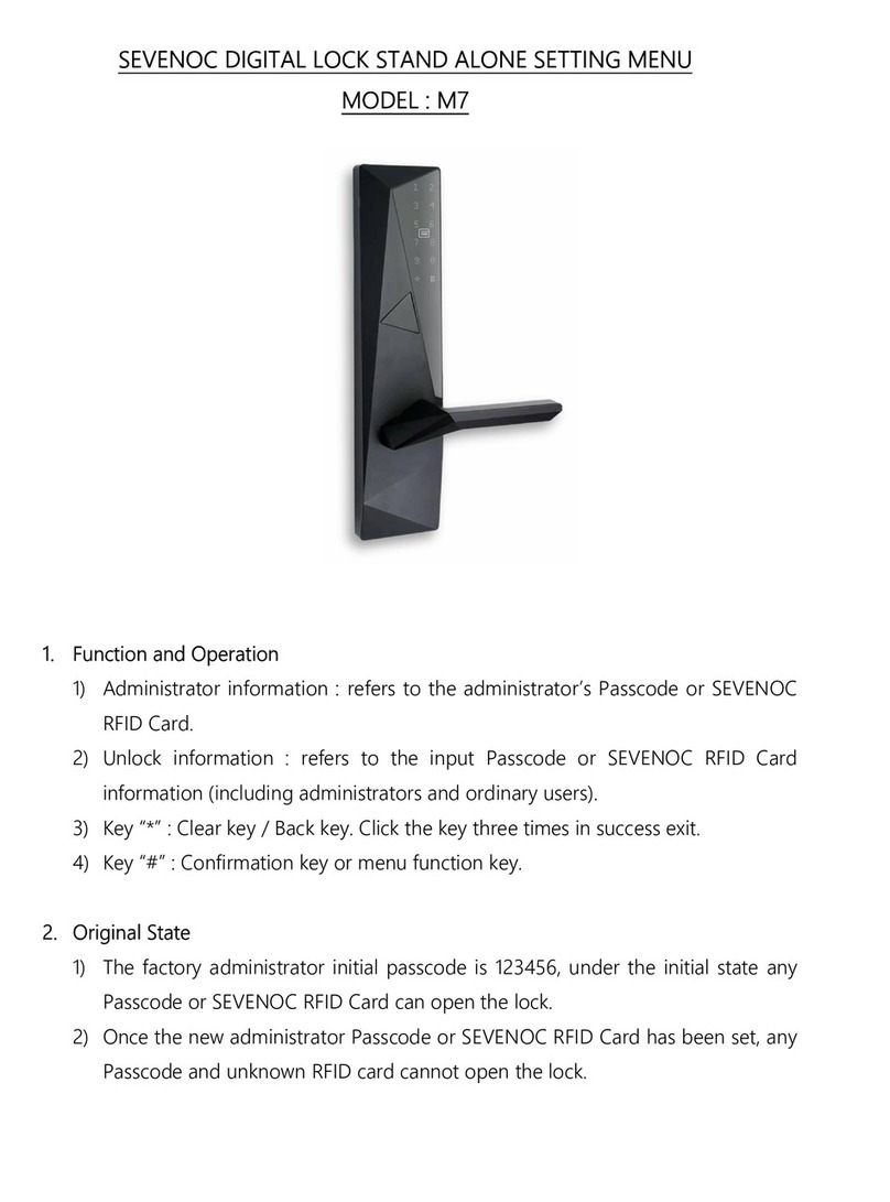 SEVENOC M7 manual