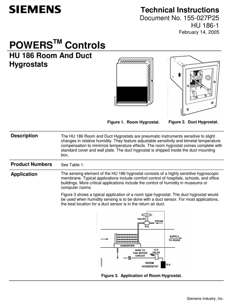 Siemens POWERS HU 186 Owner's manual