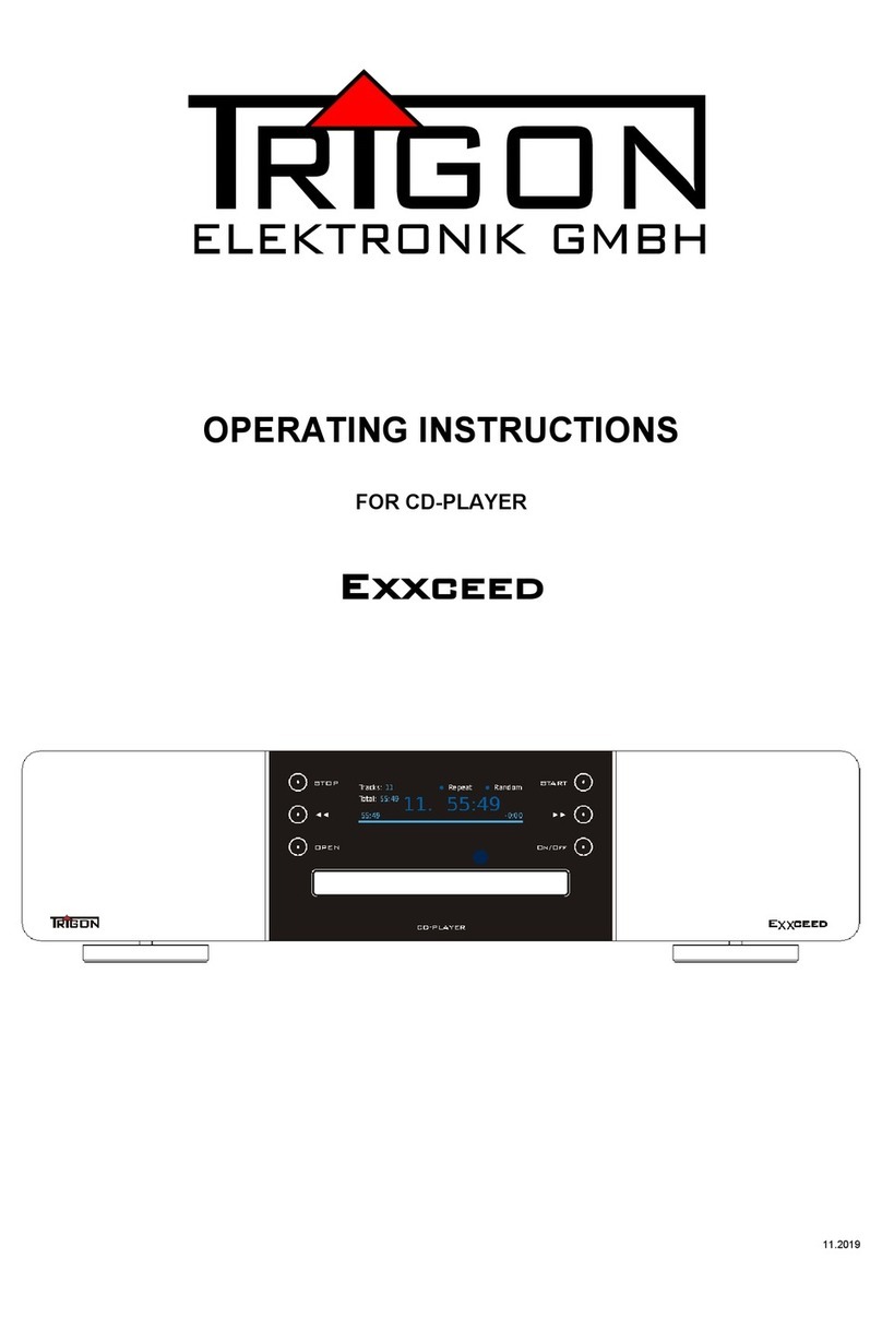 Trigon EXXCEED operating instructions