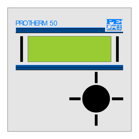 United Process Controls PROTHERM 50 operating manual