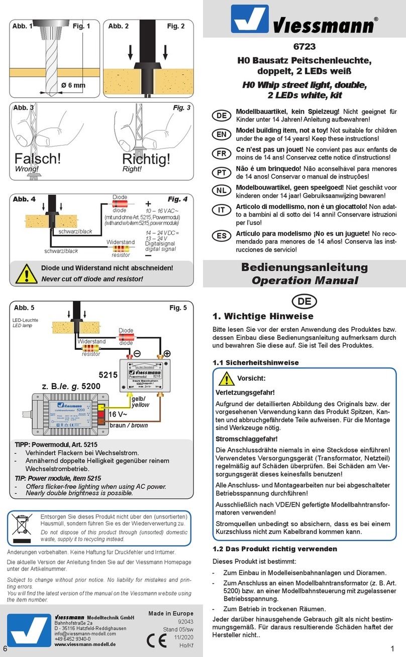Viessmann 6723 Operation manual