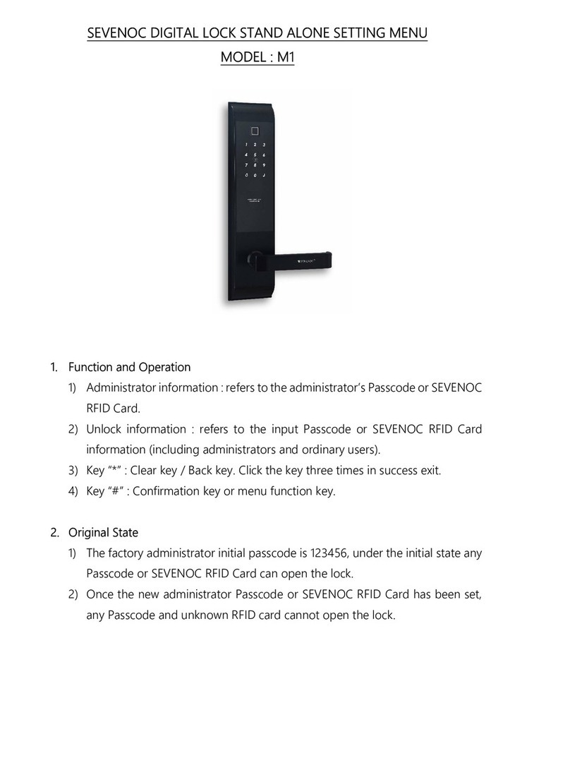 SEVENOC M1 User manual