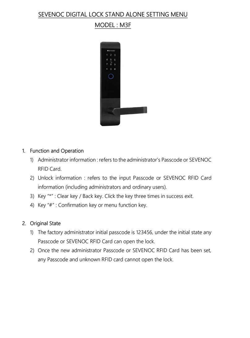 SEVENOC M3F manual