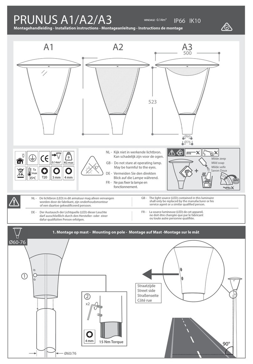Lightronics PRUNUS A1 User manual