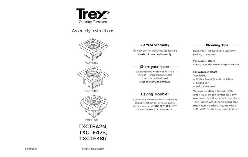 TREX TXCTF42N Assembly instructions