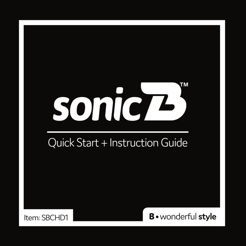 sonicB B Wonderful Quick Start and Instructions