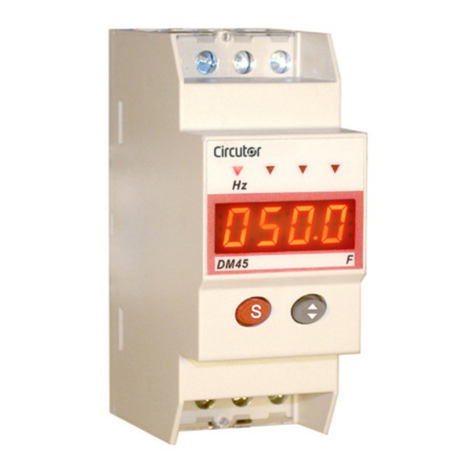 Circutor DM45 F quick start guide