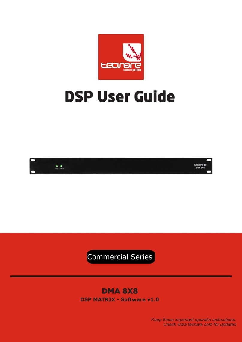 Tecware Commercial Series User manual