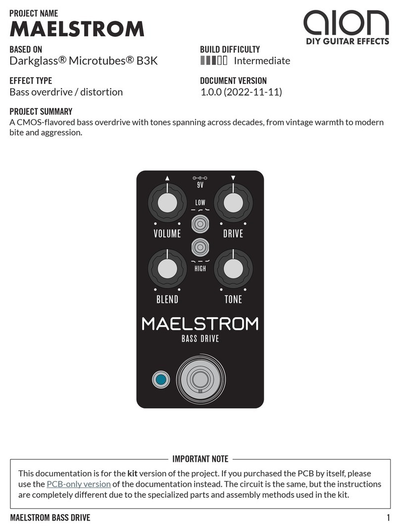 aion MAELSTROM User manual aion MAELSTROM User manual