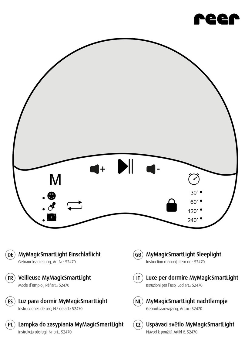 Reer MyMagicSmartLight Sleeplight instruction manual