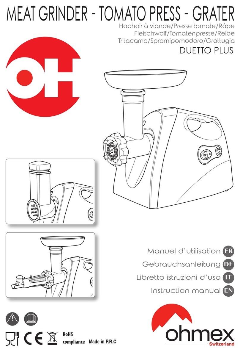ohmex DUETTO PLUS User manual