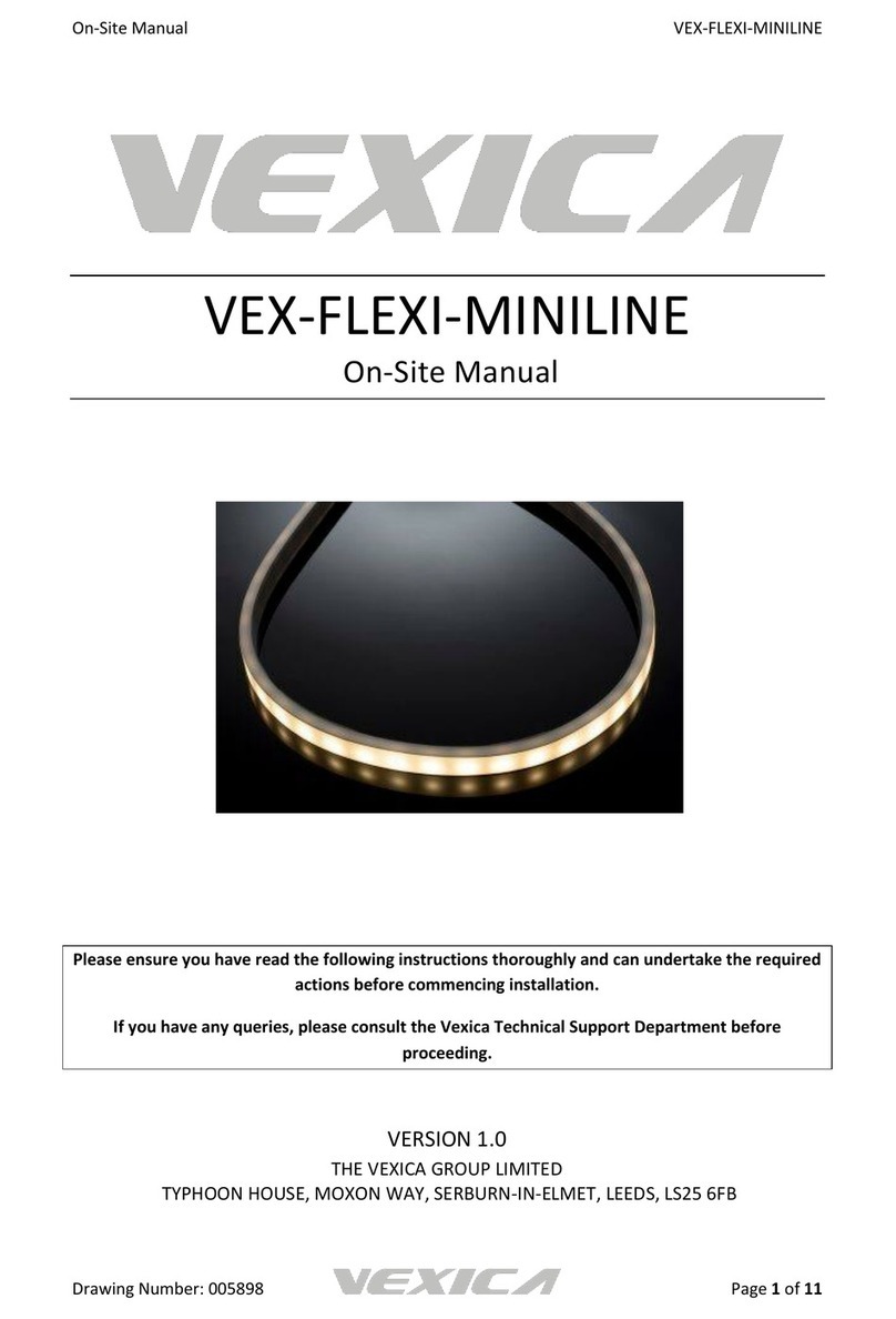 VEXICA VEX-FLEXI-MINILINE User manual