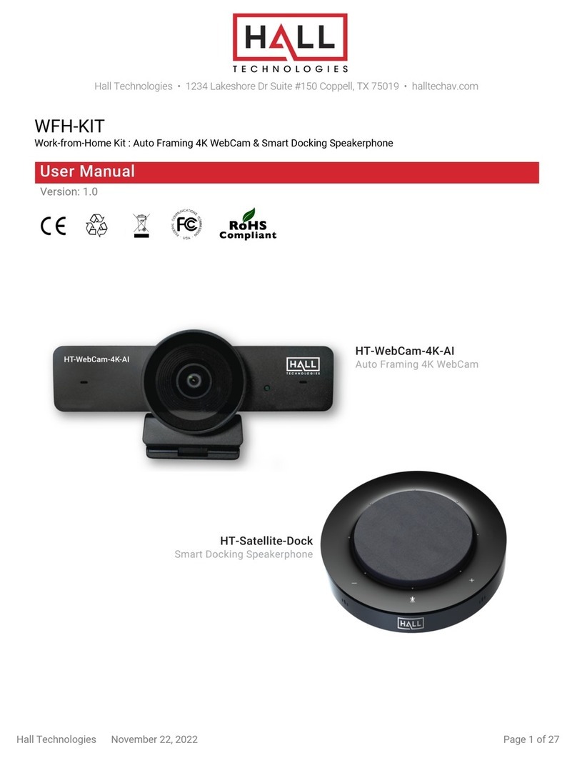 Hall Technologies WFH-KIT user manual
