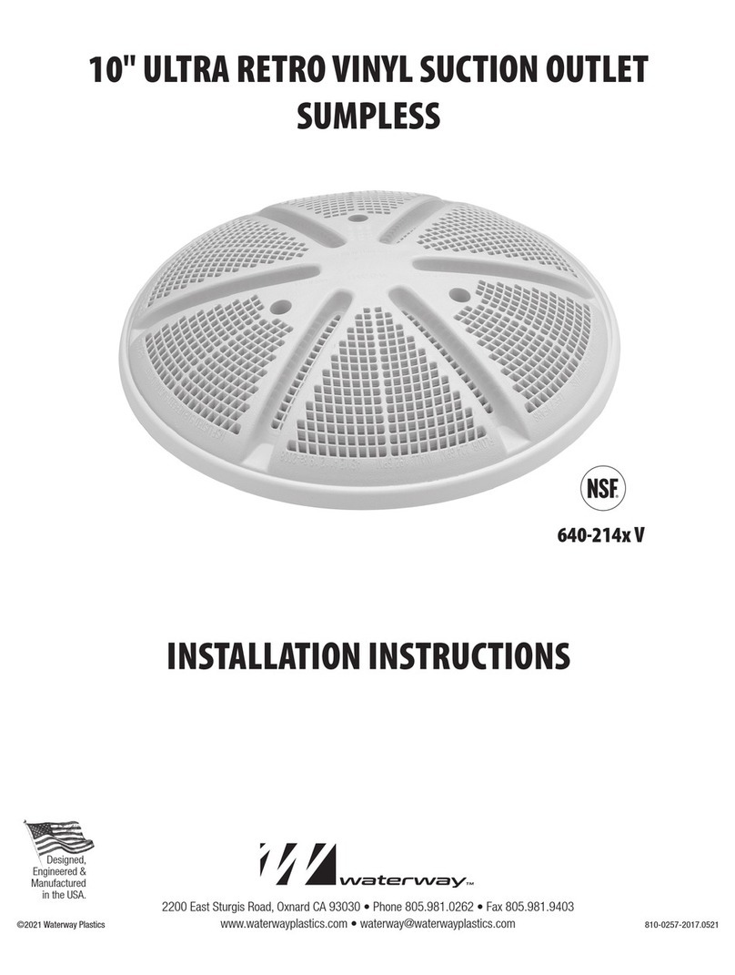 Waterway 640-214 V Series User manual