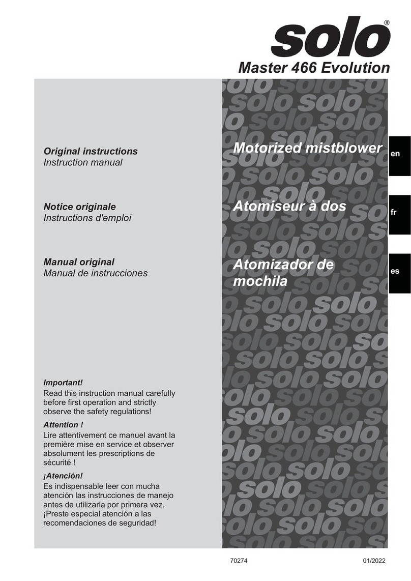 Solo Master 466 Evolution Original instructions