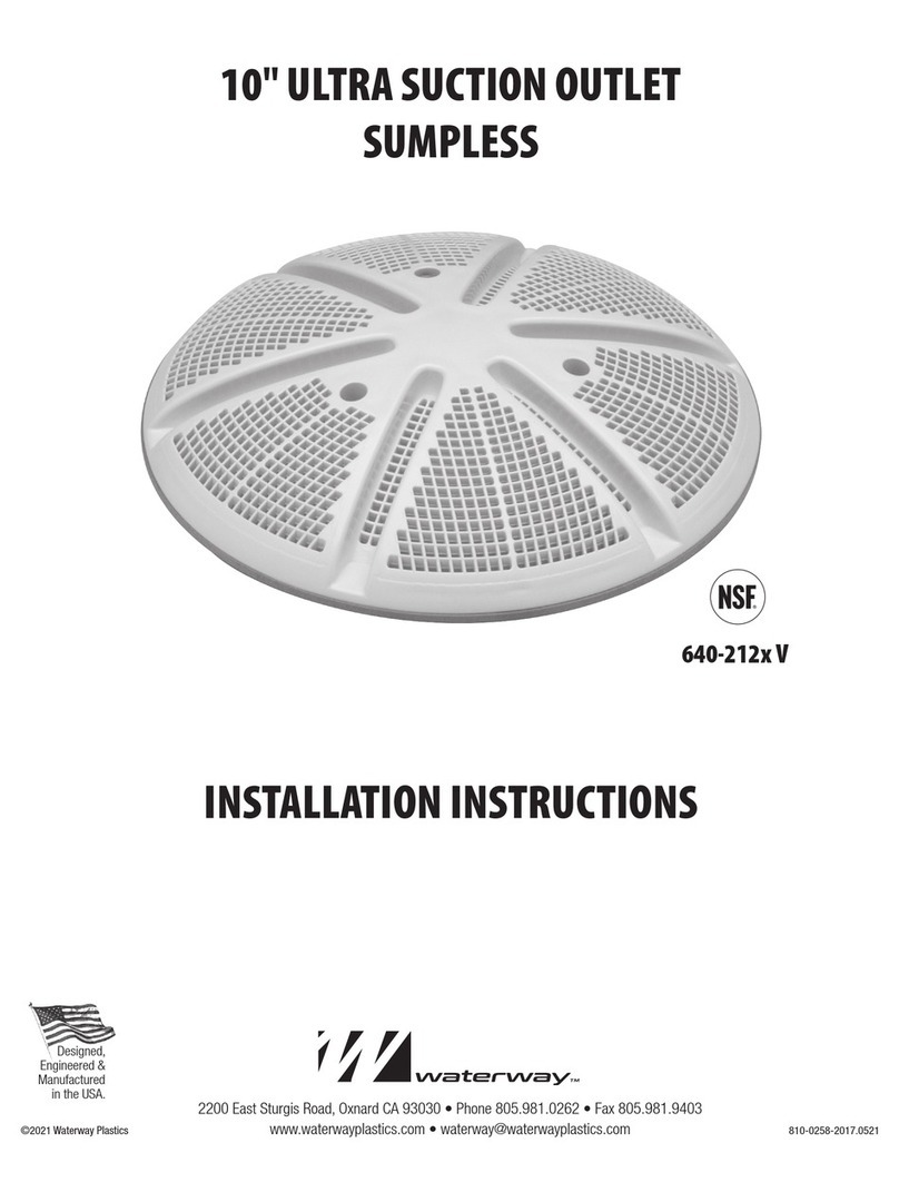 Waterway 640-212 V Series User manual