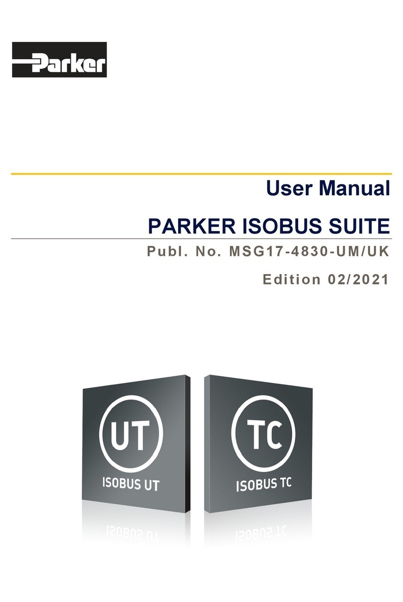 Parker MSG17-4830-UM User manual
