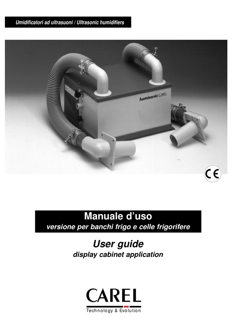 Carel HSU01DC000 User manual