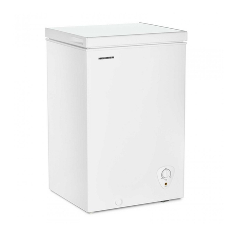 Heinner HCF-H98F+ manual