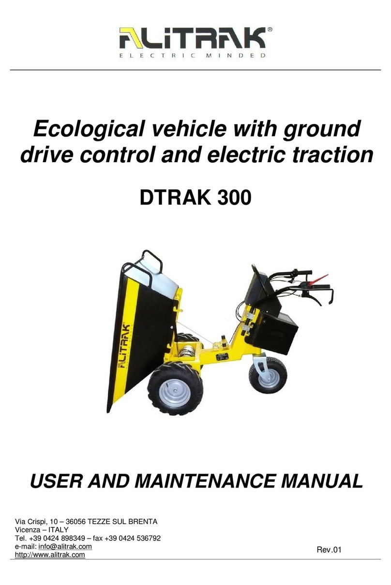 Alitrak DTRAK 300 User and maintenance manual