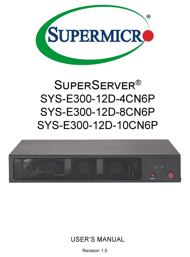 Supermicro SuperServer SYS-E300-12D-4CN6P User manual
