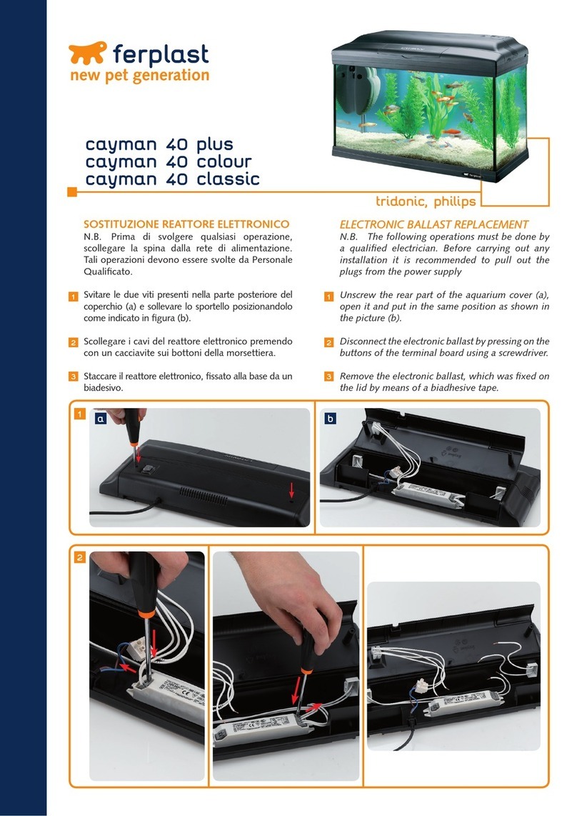 Ferplast cayman 40 plus instructions