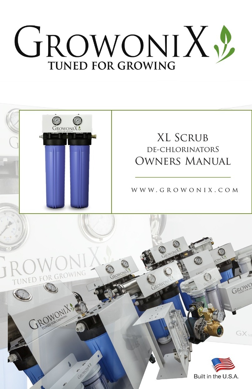 Growonix XL-SCRUB User manual