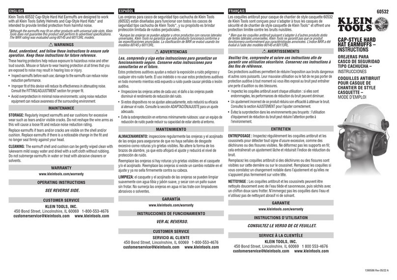 Klein Tools 60532 User manual