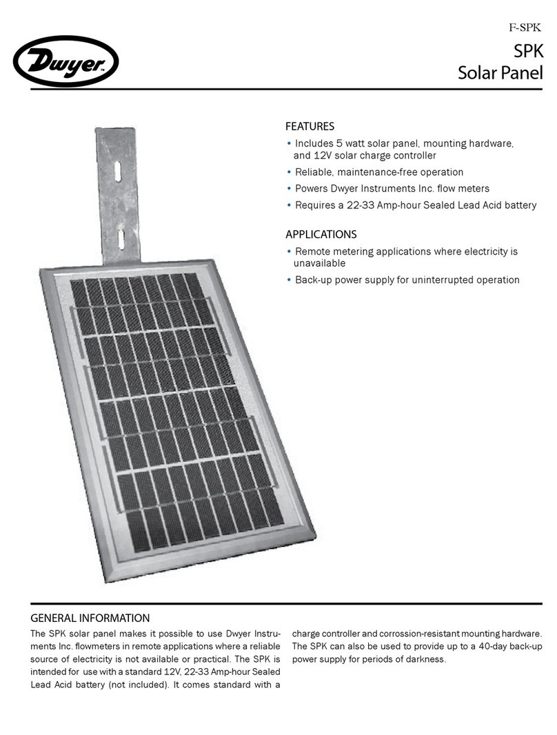 Dwyer Instruments SPK quick start guide