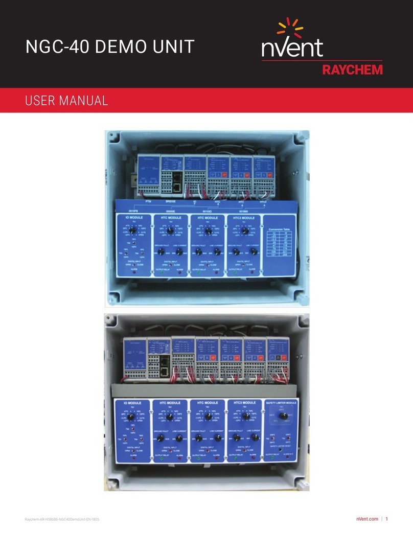 nVent RAYCHEM NGC-40 DEMO UNIT user manual