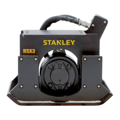 Stanley HSX Series User manual