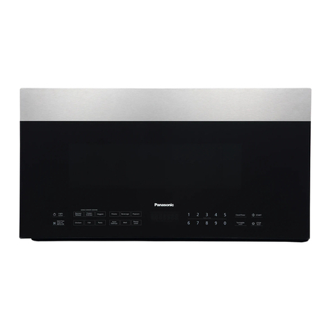 Panasonic NN-SG158S owner's manual