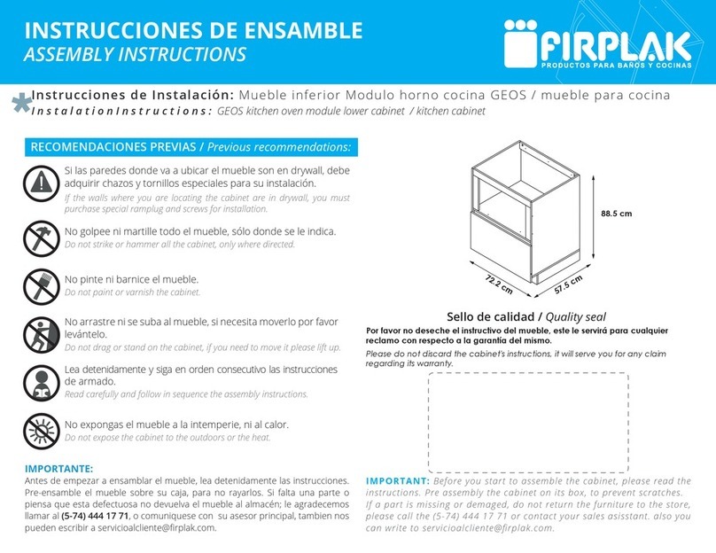 firplak GEOS User manual